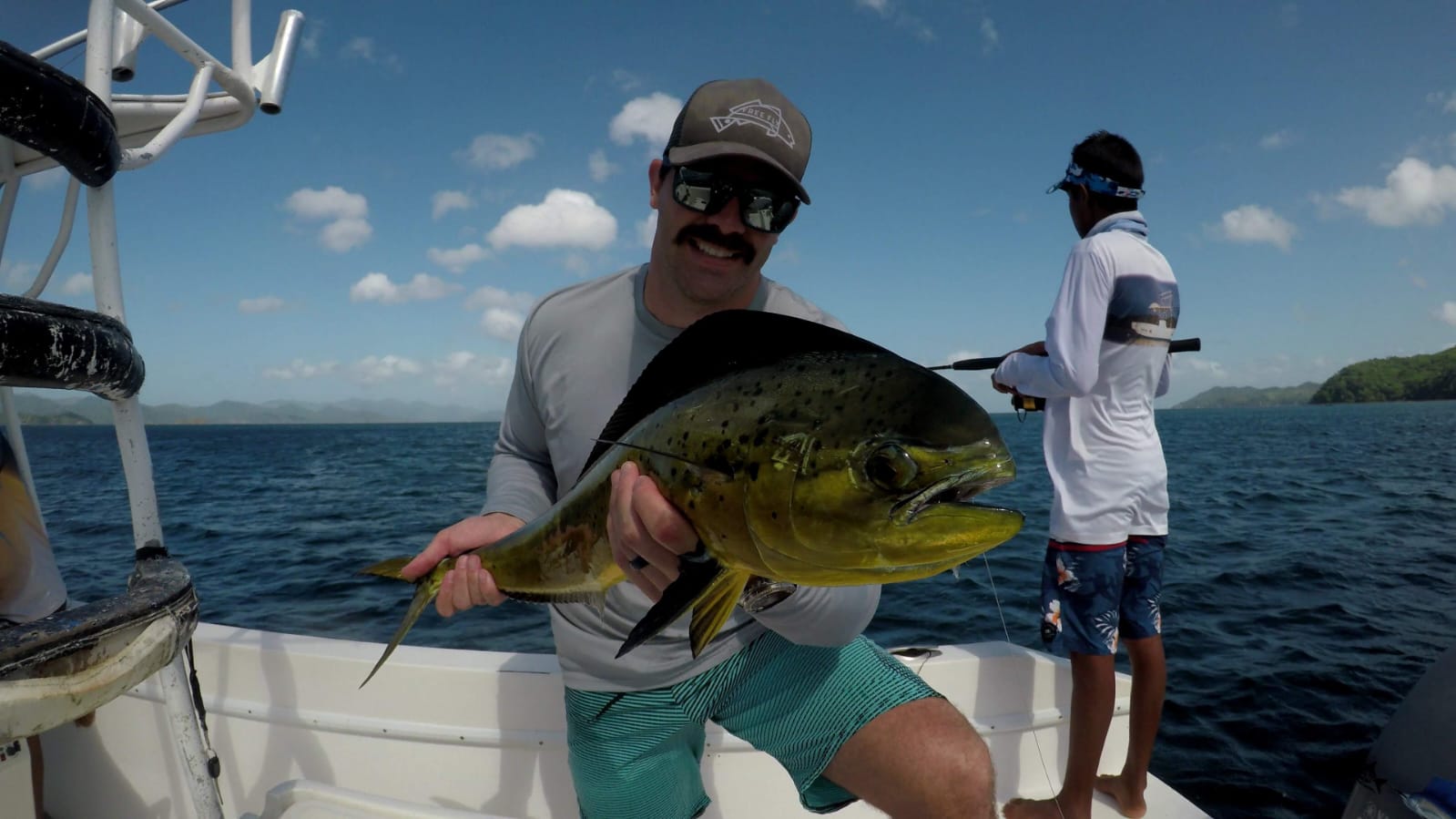 Dorado caught on fly