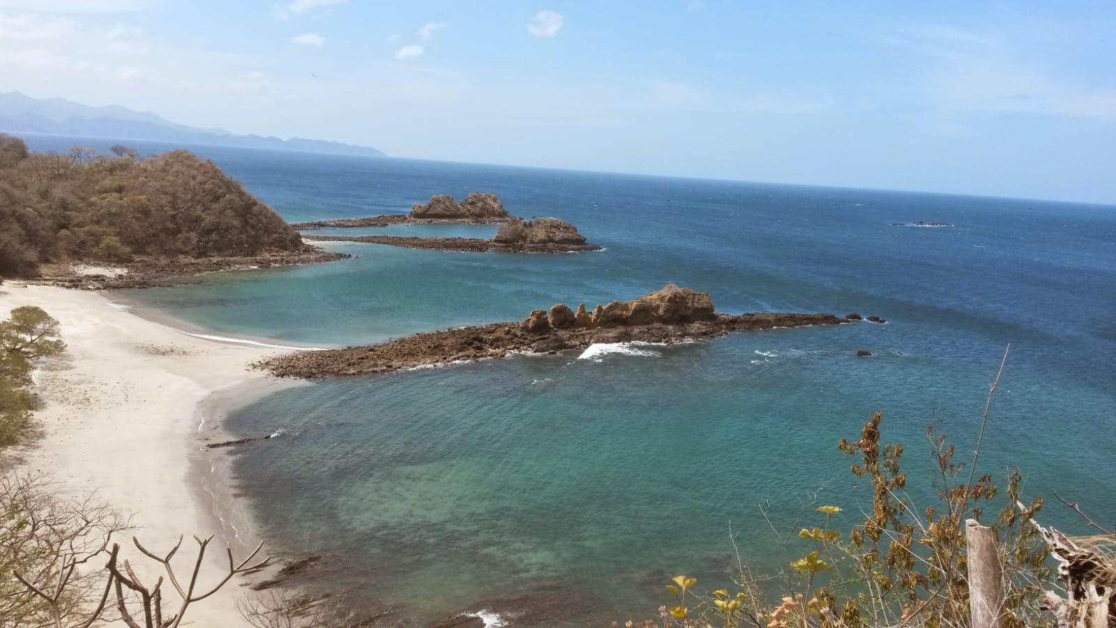 Hidden cove — El Jobo coastline